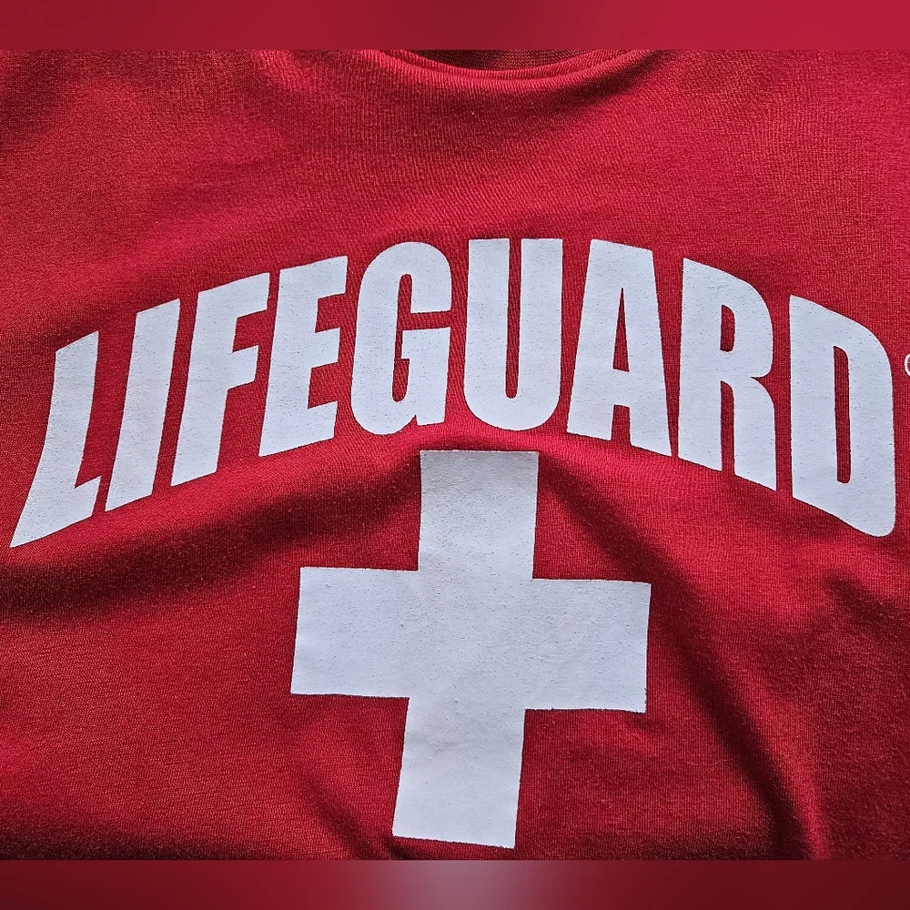 Red Lifeguard Tank Top - Picture 3 of 4